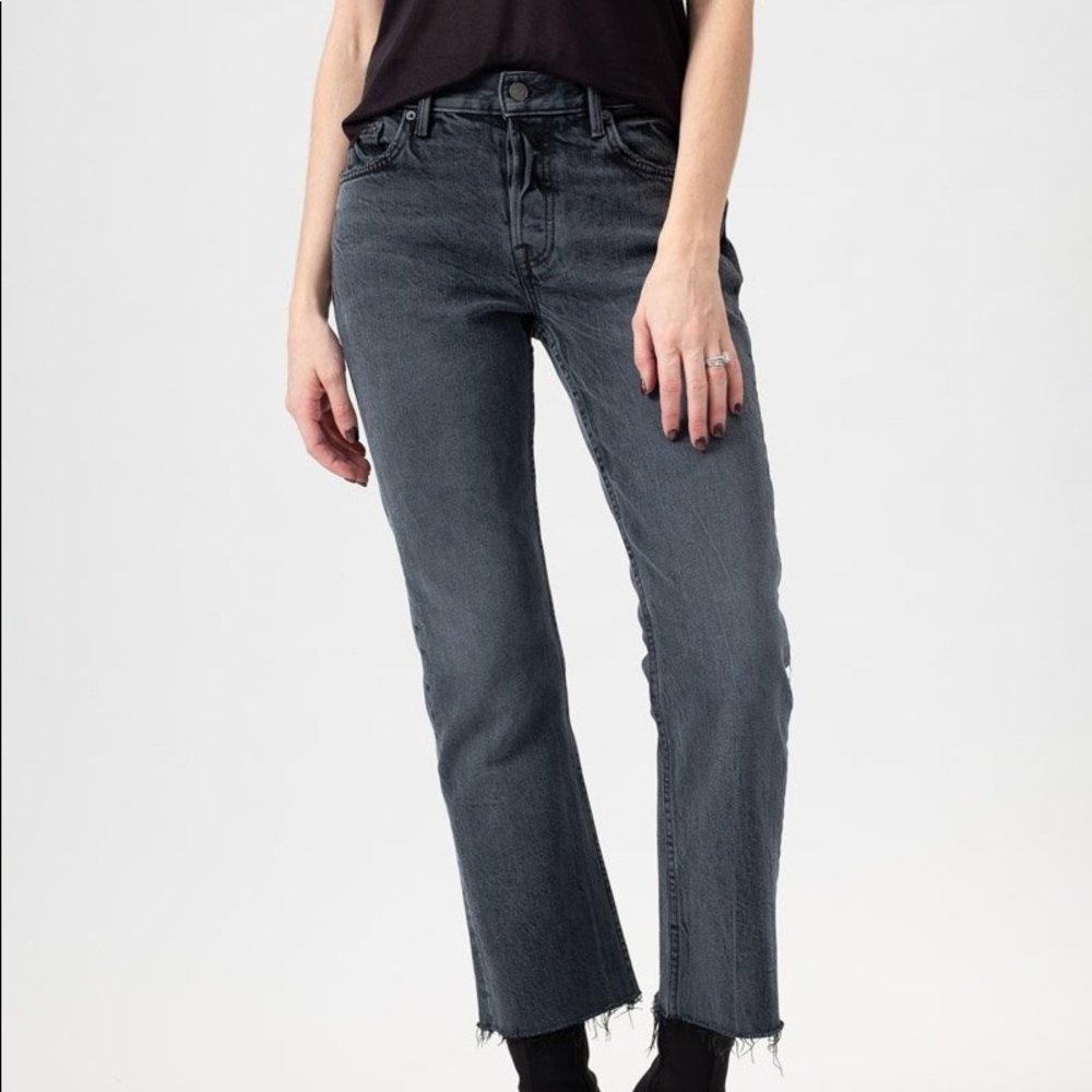 GRLFRND Denim ‘Tatum’ Straight Leg Crop